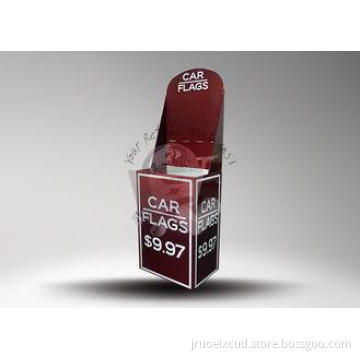 Customized Cardboard Recycling Bins With Slanted Slash Pock